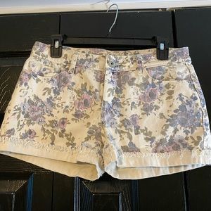 DL 1961 Faded Floral Shorts